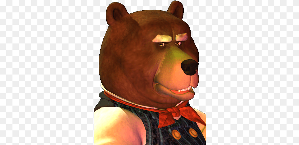 Papa Bear Angry Brown Bear, Baby, Person Png Image