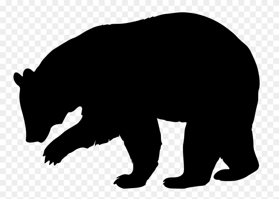 Papa Bear Clip Art Transparent, Animal, Mammal, Wildlife, Black Bear Free Png Download