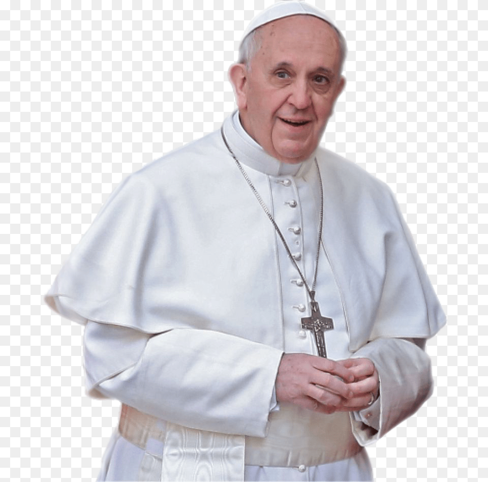 Papa Francisco Papa Francisco De Pie, Pope, Person, Man, Male Free Transparent Png