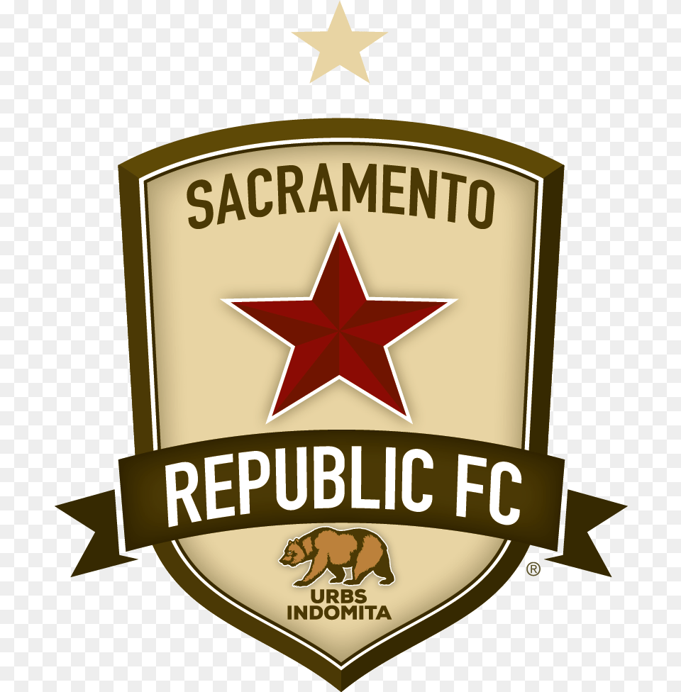 Papa Murphy39s Park Republic Fc Vs Seattle Sounders Sacramento Republic Fc Logo, Animal, Badge, Bear, Mammal Png Image