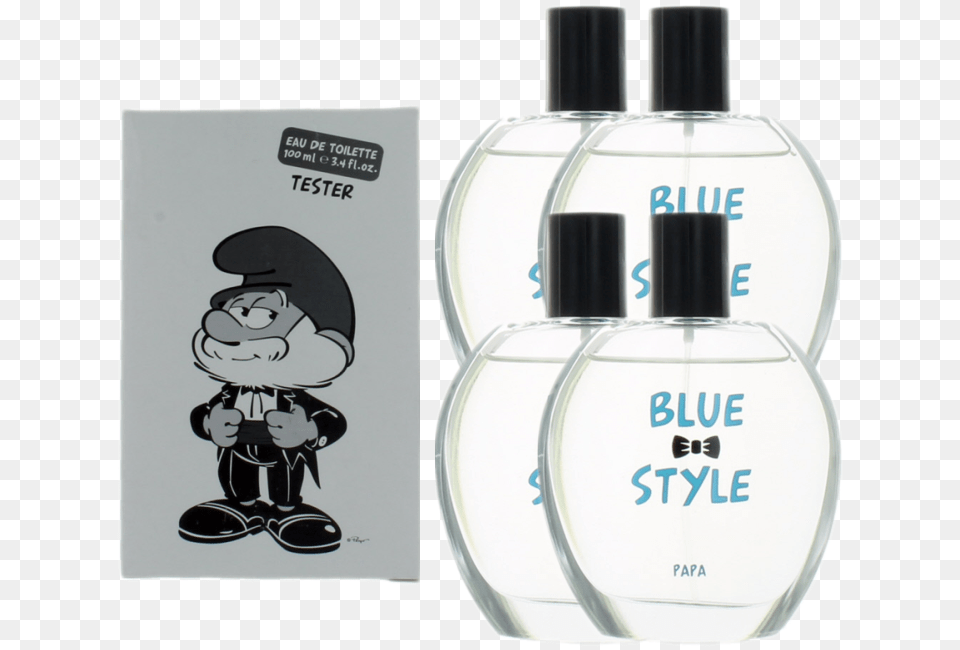 Papa Smurf, Bottle, Cosmetics, Perfume, Baby Free Png