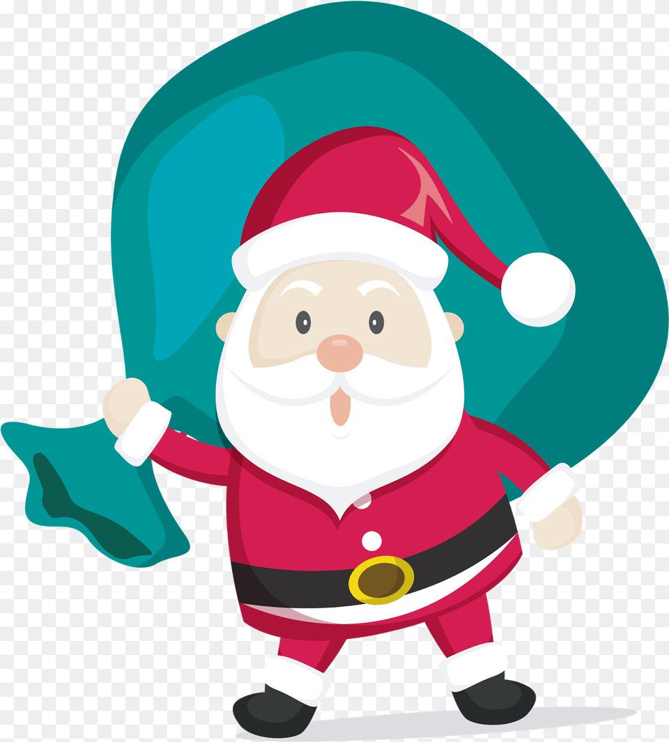 Papai Noel Imagem Santa Claus Dibujo, Elf, Outdoors, Nature, Snow Png