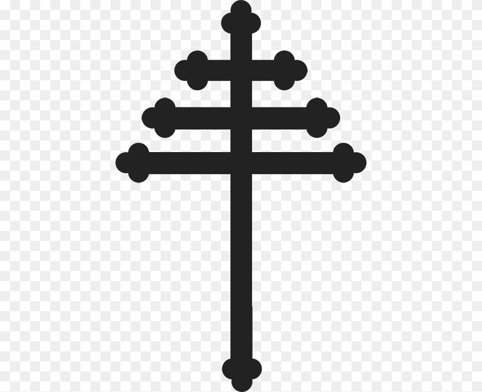 Papal Cross, Symbol, Cutlery, Silhouette Free Transparent Png