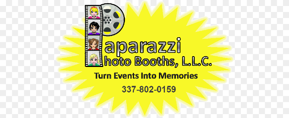 Paparazzi Photo Booths Llc, Sticker, Person Free Transparent Png