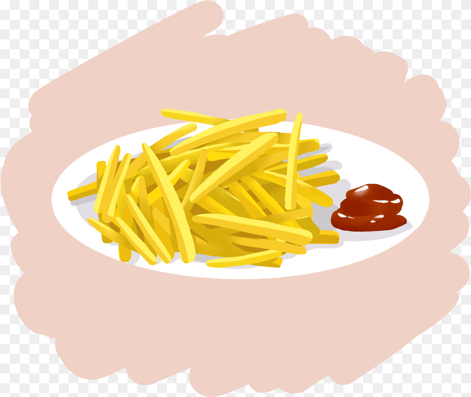 Papas A La Francesa Fritas Frito Y Psd French Fries, Birthday Cake, Cake, Cream, Dessert Free Png Download