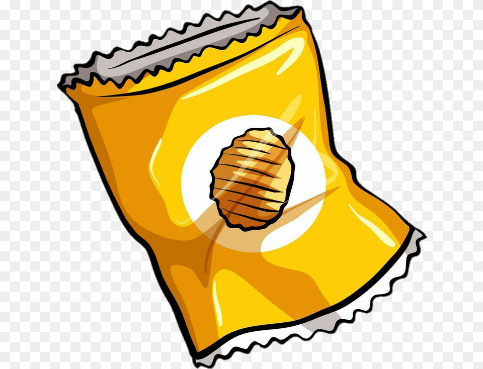 Papas Fritas Gacha Life Dibujo Empty Chip Bag Clipart, Food, Snack, Sweets, Person Free Png