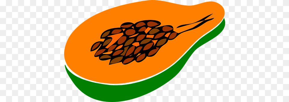 Papaya Food, Fruit, Plant, Produce Free Transparent Png