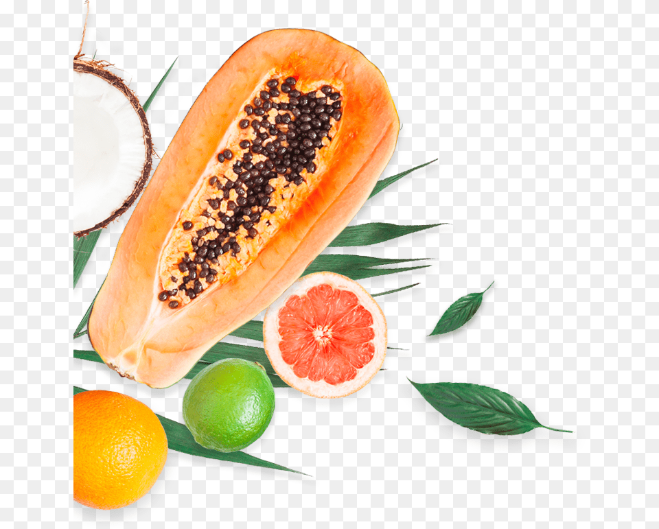 Papaya, Food, Fruit, Plant, Produce Free Png