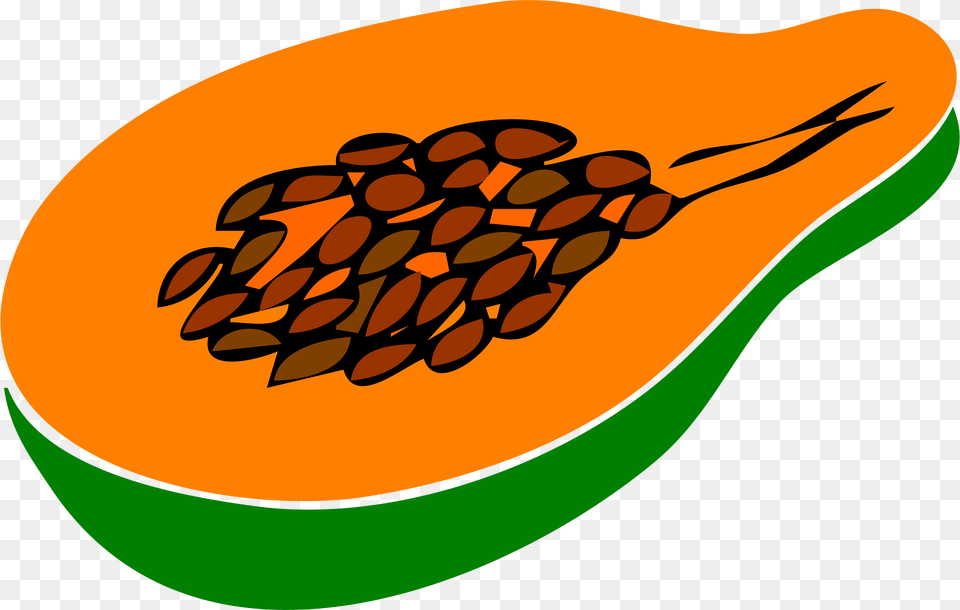 Papaya Clipart, Food, Fruit, Plant, Produce Png Image