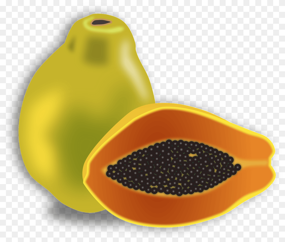 Papaya Clipart, Food, Fruit, Plant, Produce Png