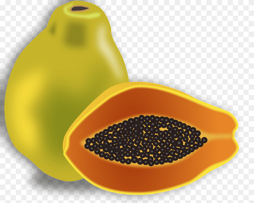 Papaya Clipart, Food, Fruit, Plant, Produce Png