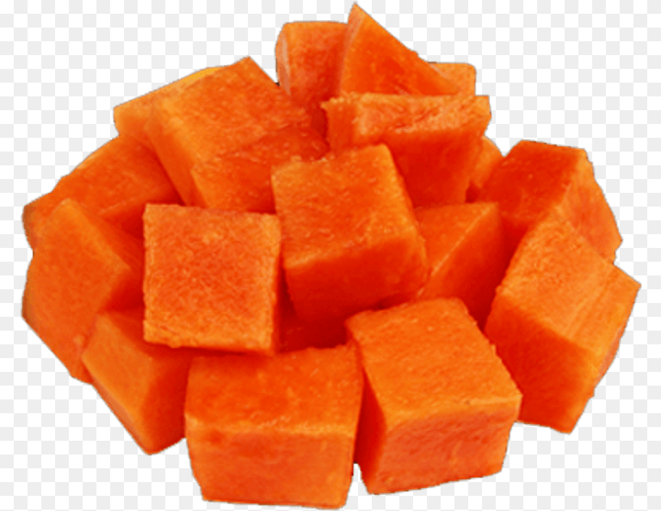 Papaya Diced Ace Natural Papaya Slices, Carrot, Food, Plant, Produce Free Png Download