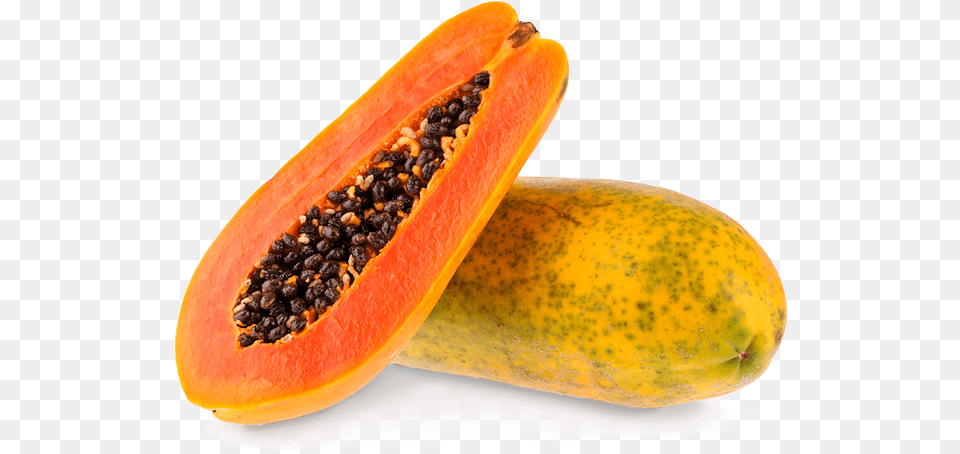 Papaya Fruit With Seeds, Food, Plant, Produce, Hot Dog Free Png Download