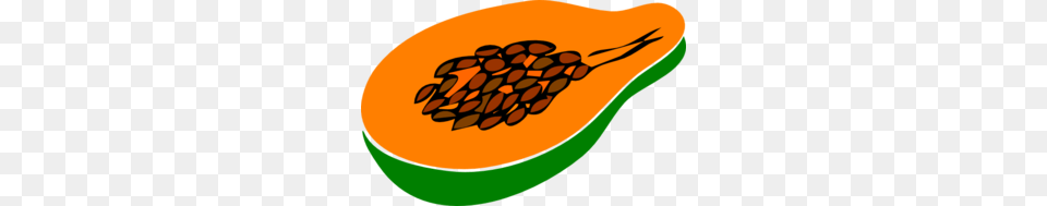 Papaya Halved Clip Art, Food, Fruit, Plant, Produce Free Png