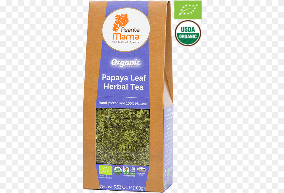 Papaya Leaf Herbal Tea Organic Papaya Leaf Loose Tea, Book, Herbs, Plant, Publication Free Png