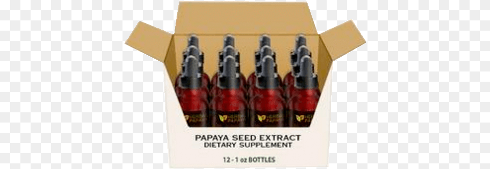 Papaya Seed Extract Liquid Herbal Papaya Case Papaya Leaf Extract Liquid, Alcohol, Beer, Beverage, Box Free Png Download