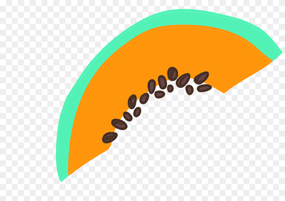 Papaya Slice Clipart, Food, Fruit, Plant, Produce Png