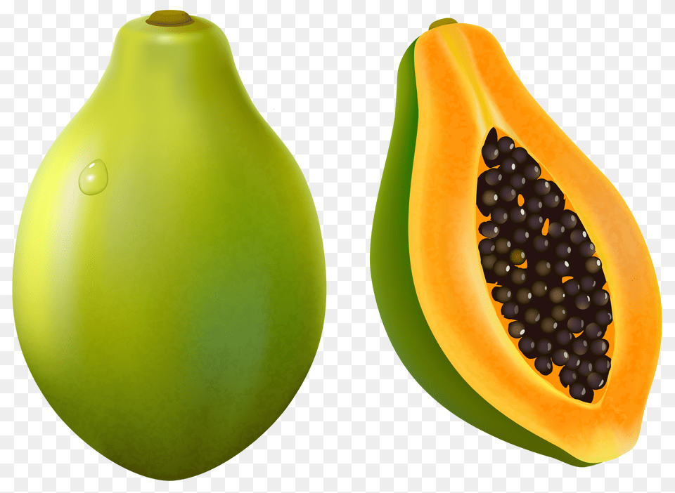 Papaya Vector Clipart, Food, Fruit, Plant, Produce Free Png Download