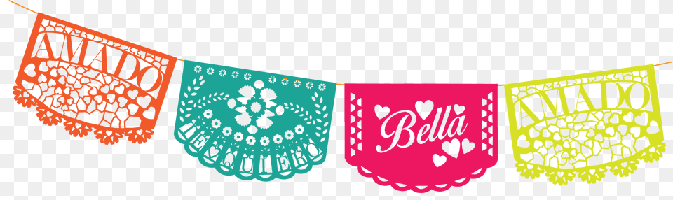 Papel Picado Banner Clip Art, Lace Free Transparent Png