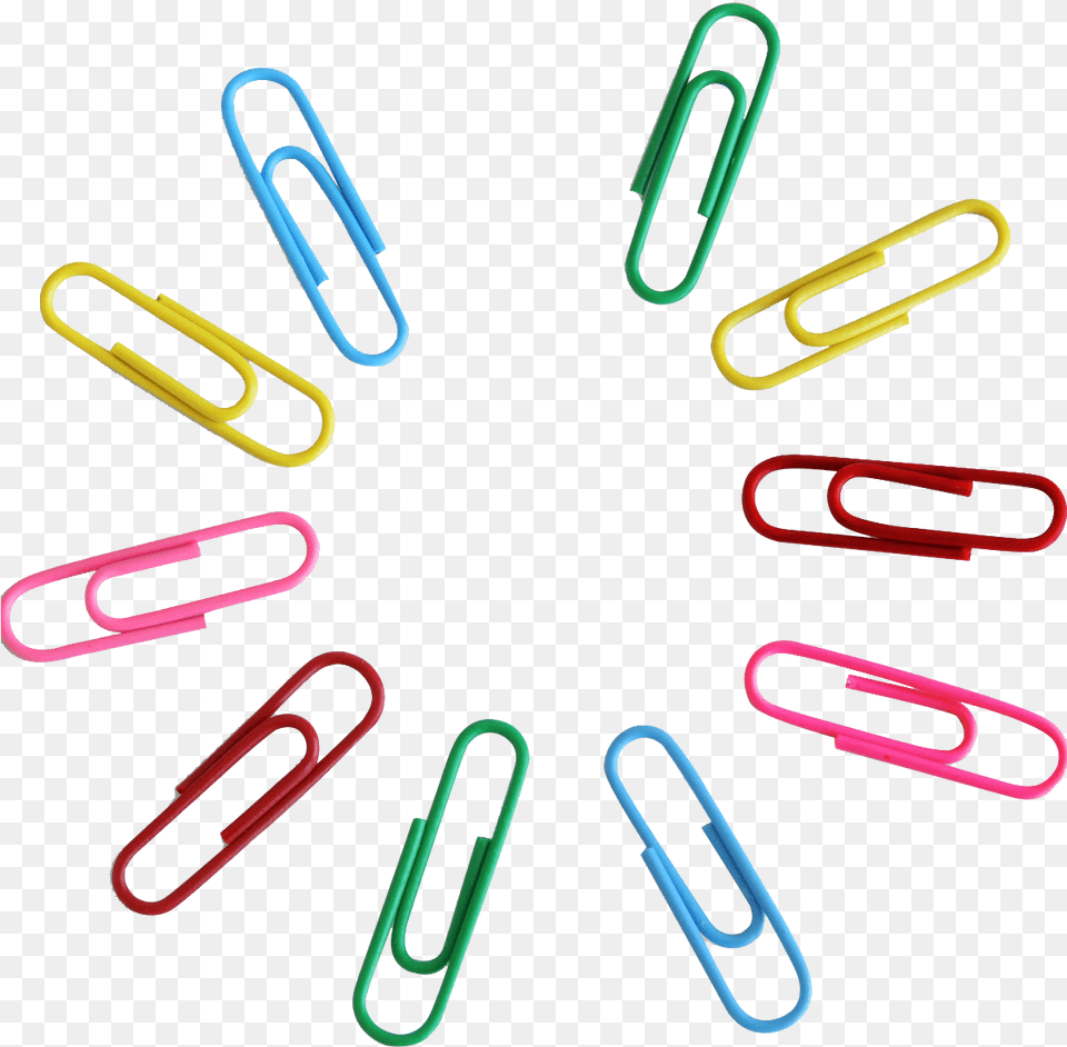 Paper Adhesive Tape Binder Colored Paper Clips Transparent, Light Png Image