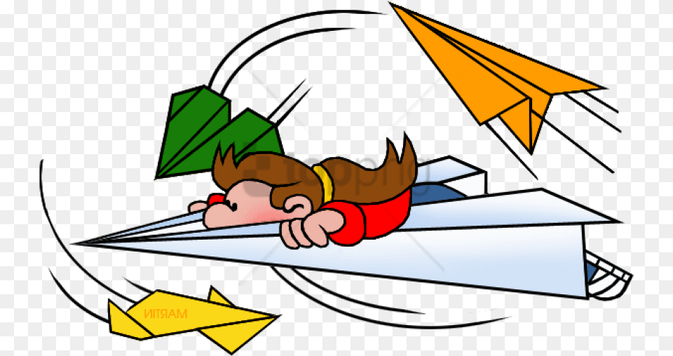 Paper Airplane Images Background Flying Paper Planes Clipart, Leaf, Plant, Person, Sleeping Png Image