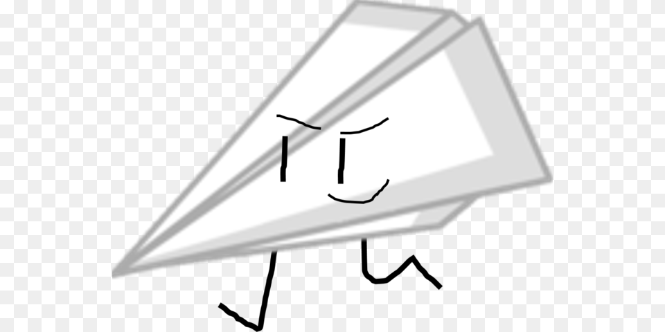 Paper Airplane Paper Airplane Bfdi, Triangle, Text Png
