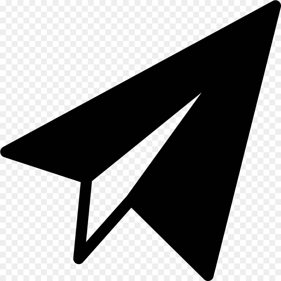Paper Airplane Vector Icon Paper Plane, Gray Free Transparent Png
