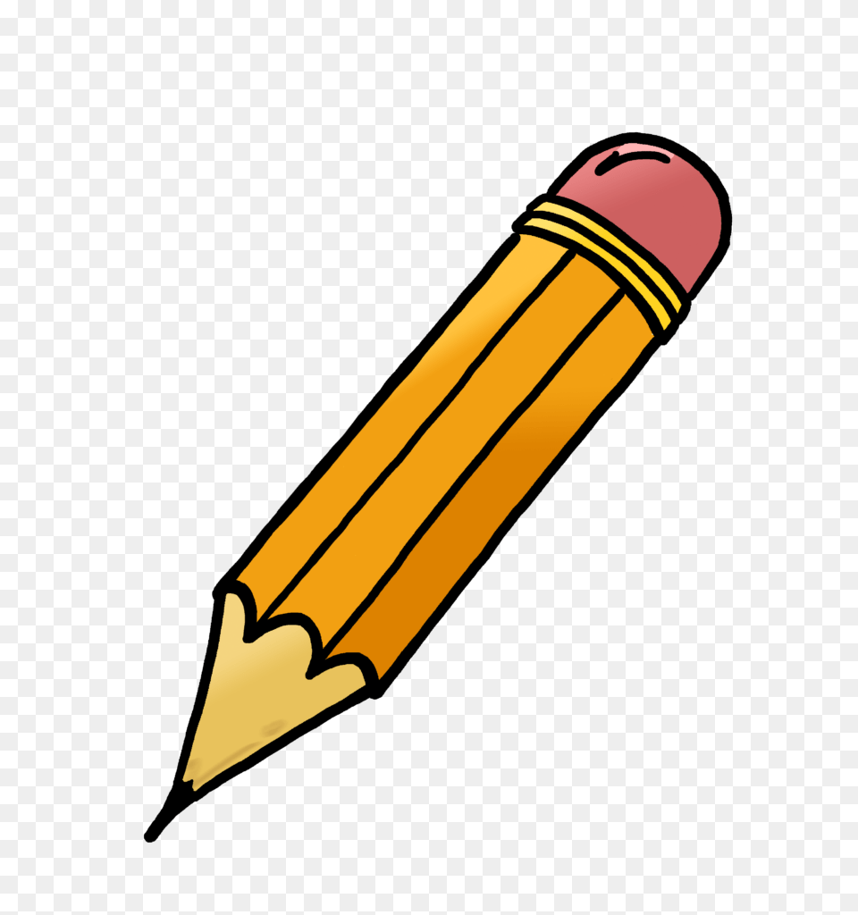 Paper And Pencil Pencil And Paper Clipart Cliparts And Others Art, Rocket, Weapon Free Png Download