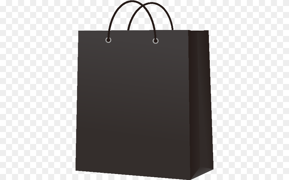 Paper Bag Black Vector Icon, Shopping Bag, Tote Bag Free Png Download