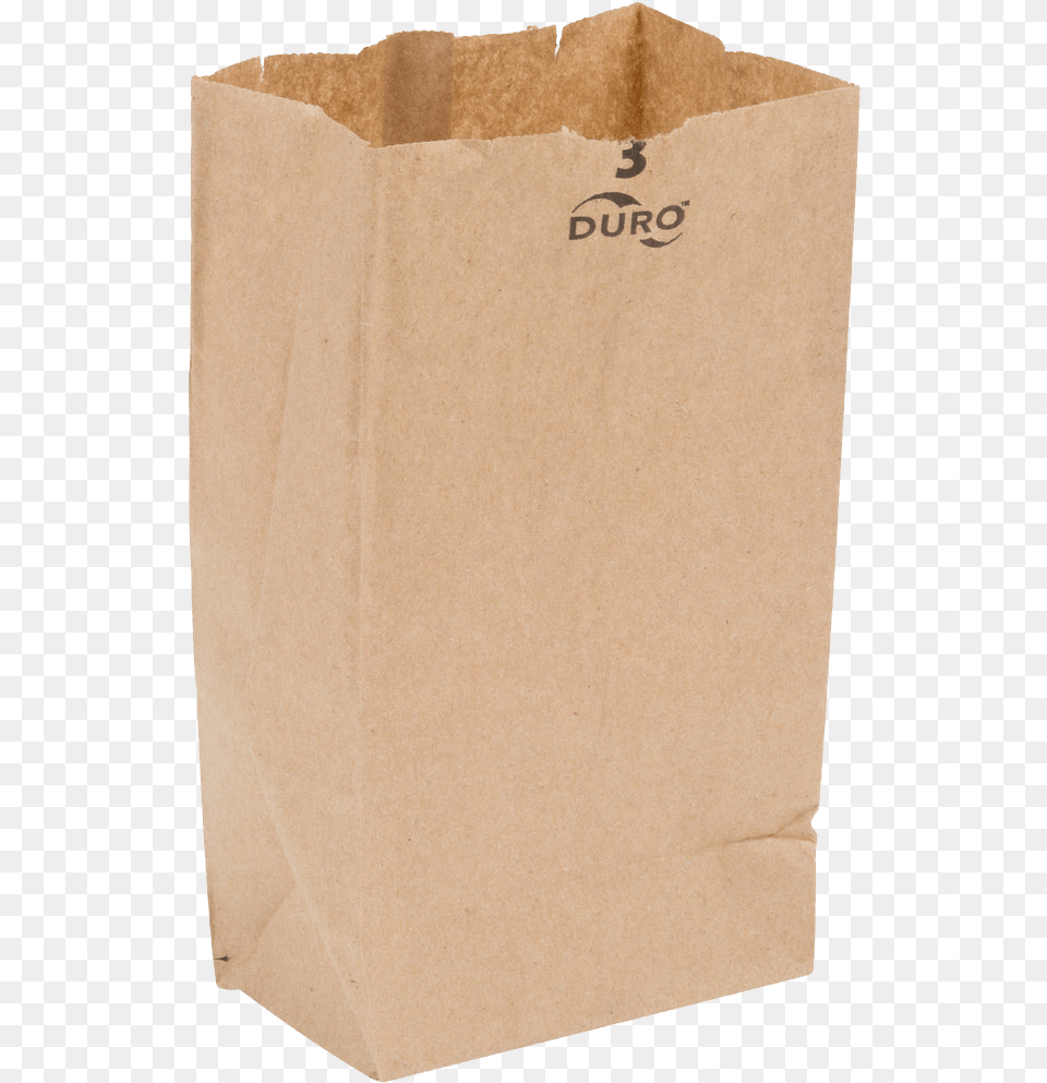 Paper Bag Duro Bag Duro 3 Lb Brown Paper Bag, Box, Cardboard, Carton Free Transparent Png