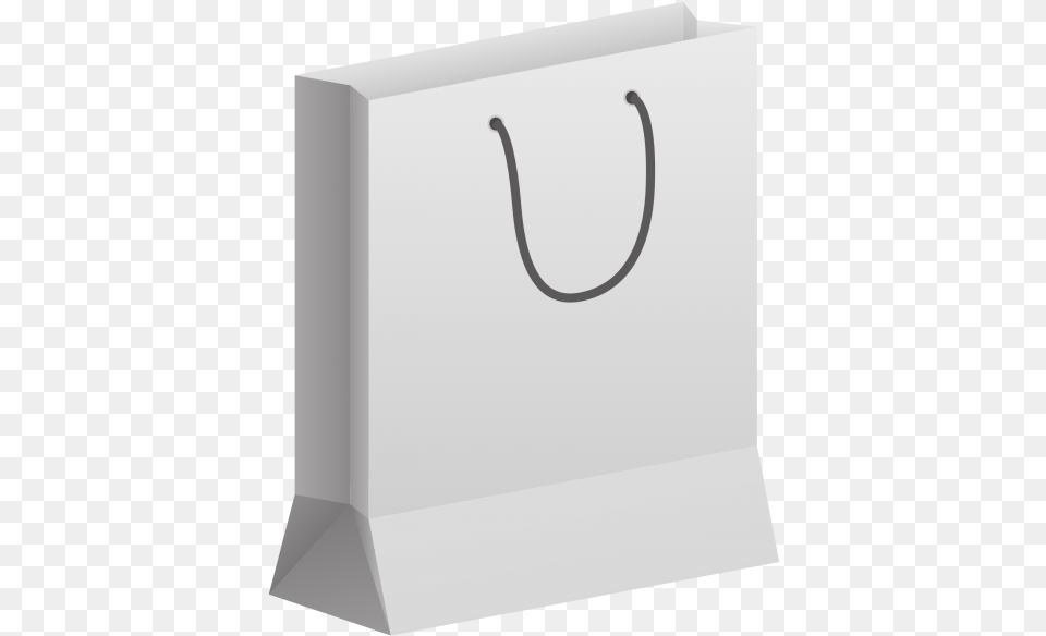 Paper Bag Vector Transparent Image White Paper Bag, Shopping Bag, Mailbox, Tote Bag Free Png Download