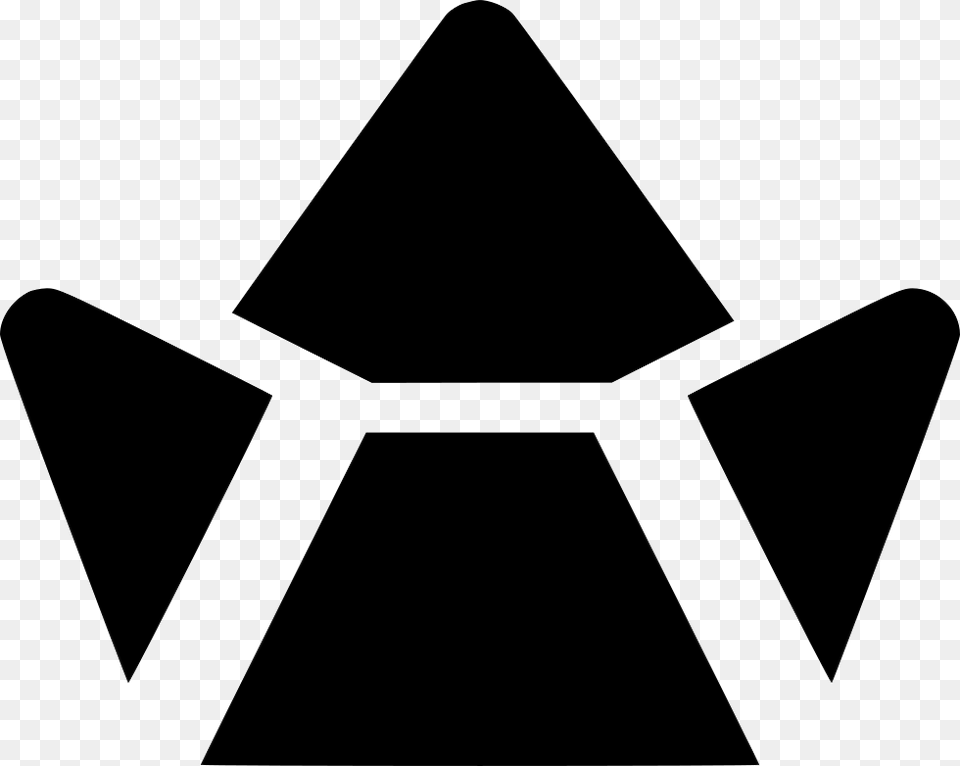 Paper Boat Icon Download, Symbol, Triangle, Stencil Free Png