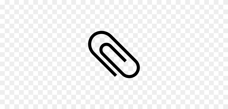 Paper Clip, Gray Free Png Download