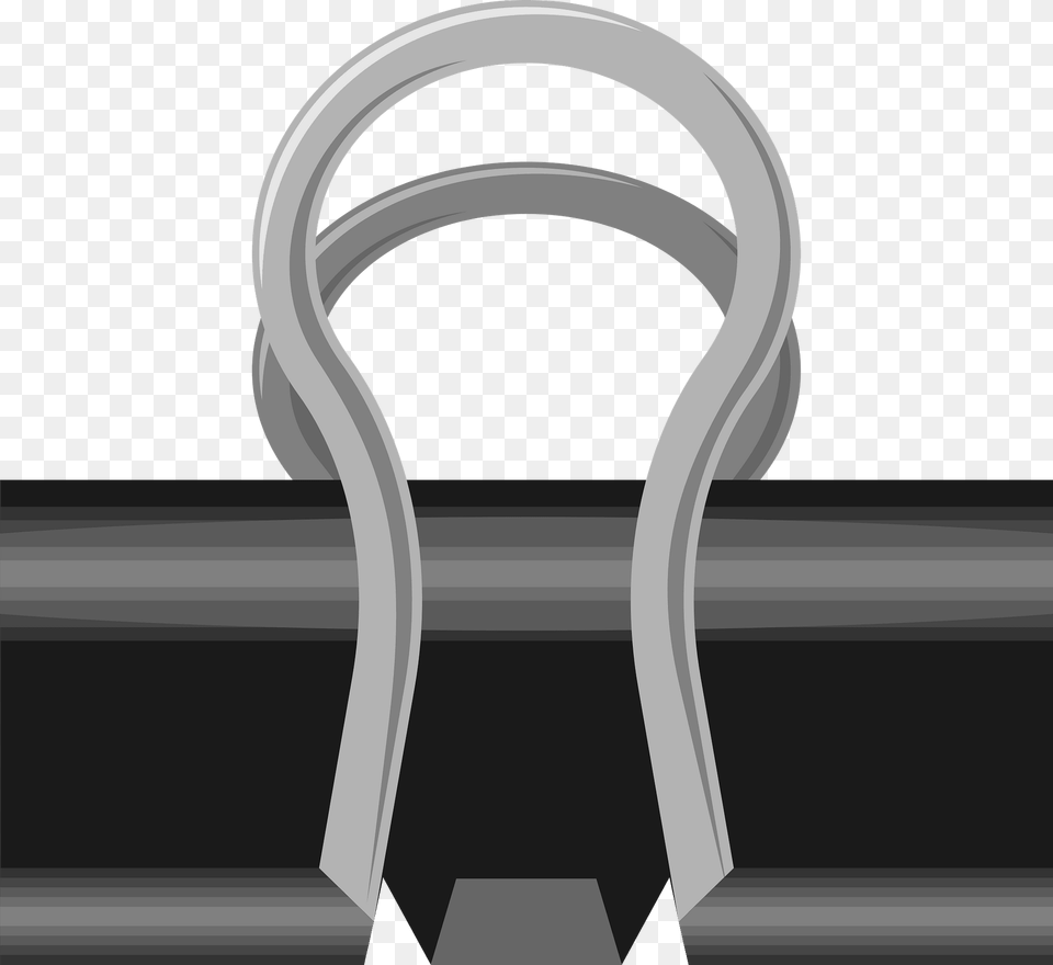 Paper Clip Clipart, Gray Free Png Download