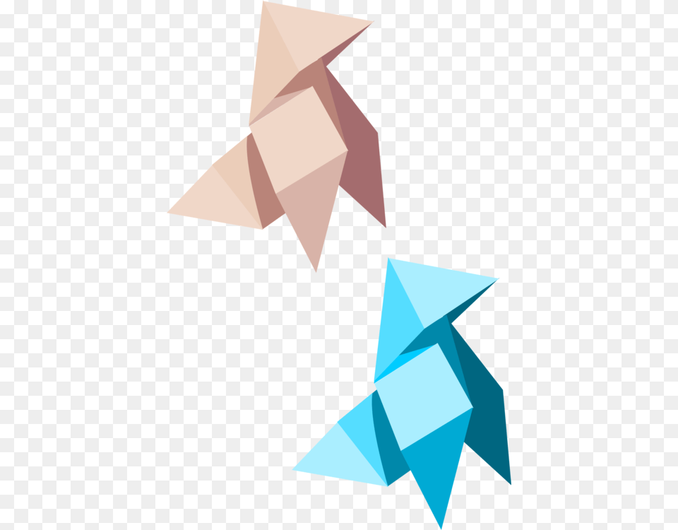 Paper Clip Origami Orizuru Notebook, Art, Star Symbol, Symbol, Person Free Png Download