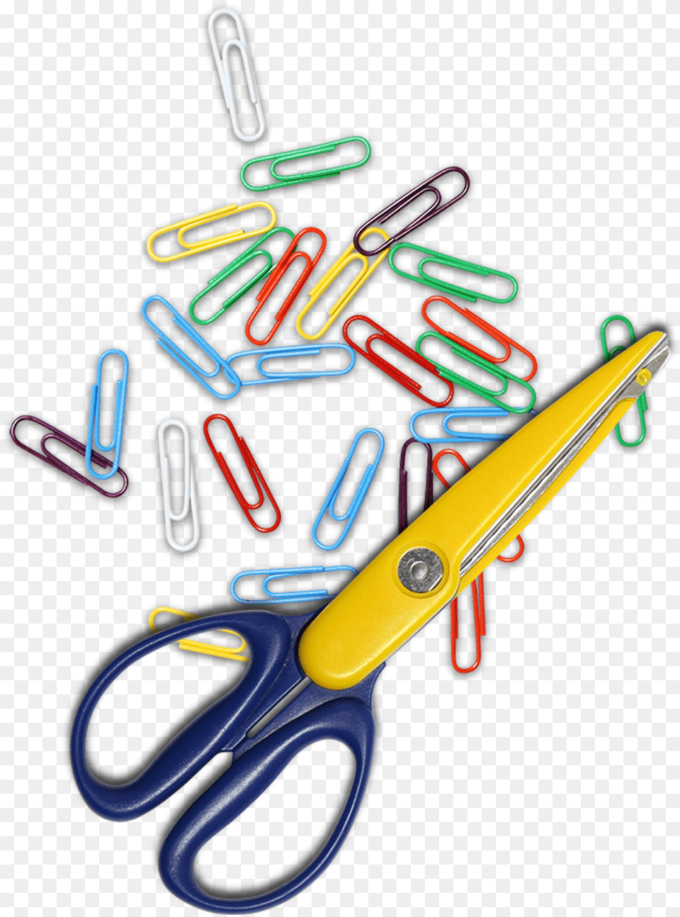 Paper Clip Pin Scissors And Paper Clip Free Transparent Png