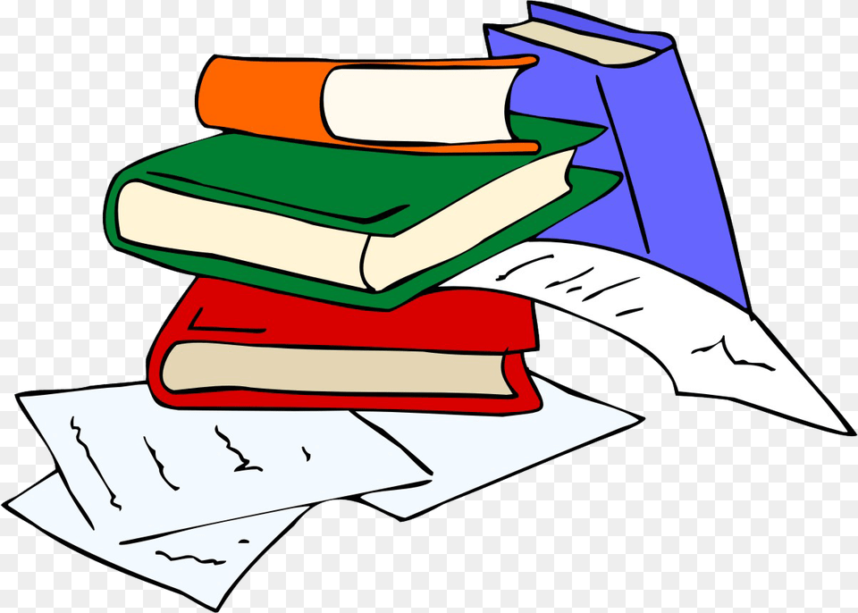 Paper Clipart Copy Books And Writing Clipart, Book, Publication, Text Png