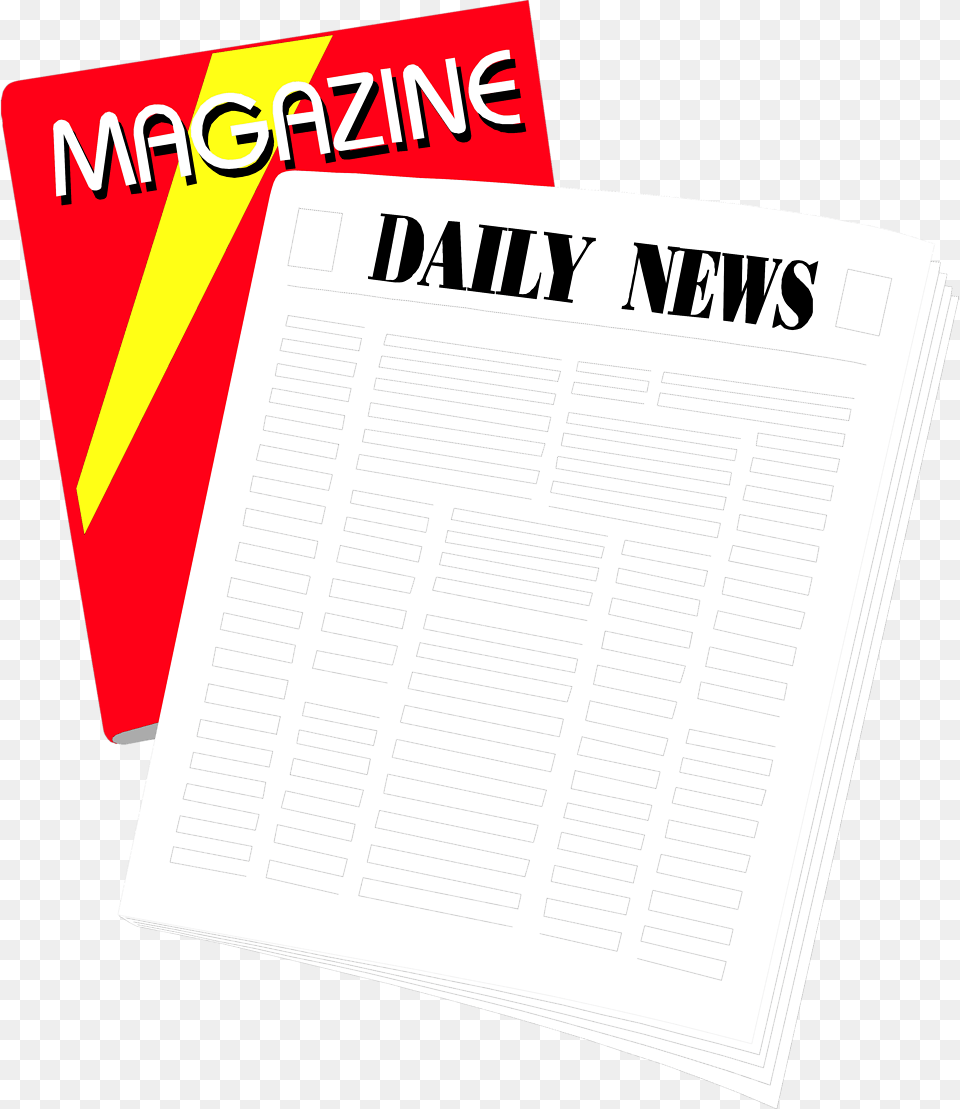 Paper Clipart Magazine Magazine And Newspaper, Page, Text Png