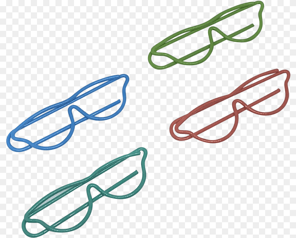 Paper Clips Glasses Shaped Wire, Accessories Png Image