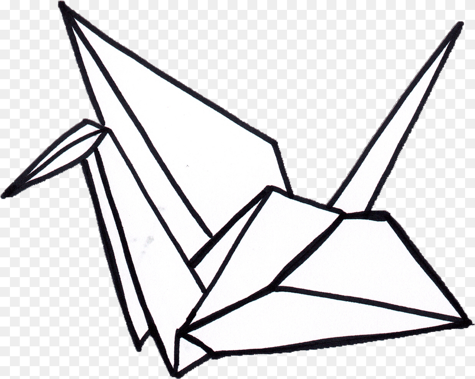 Paper Crane Tutorial, Art, Origami, Animal, Bird Png Image