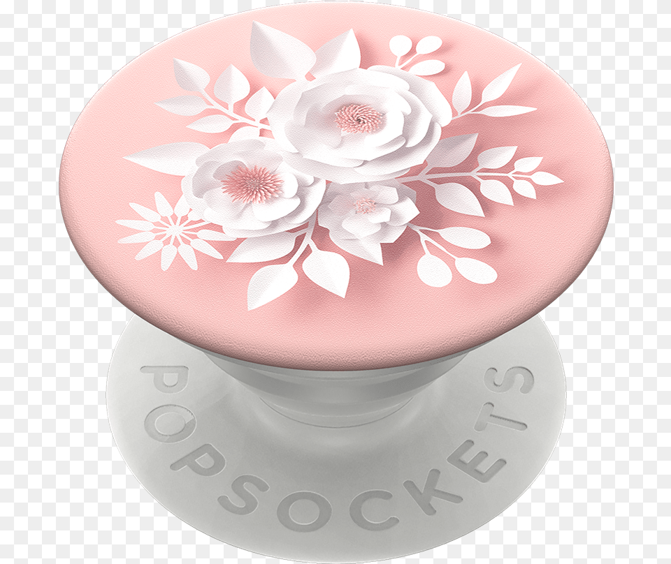 Paper Flowers Popsockets Flower, Jar, Pottery, Table, Furniture Free Png