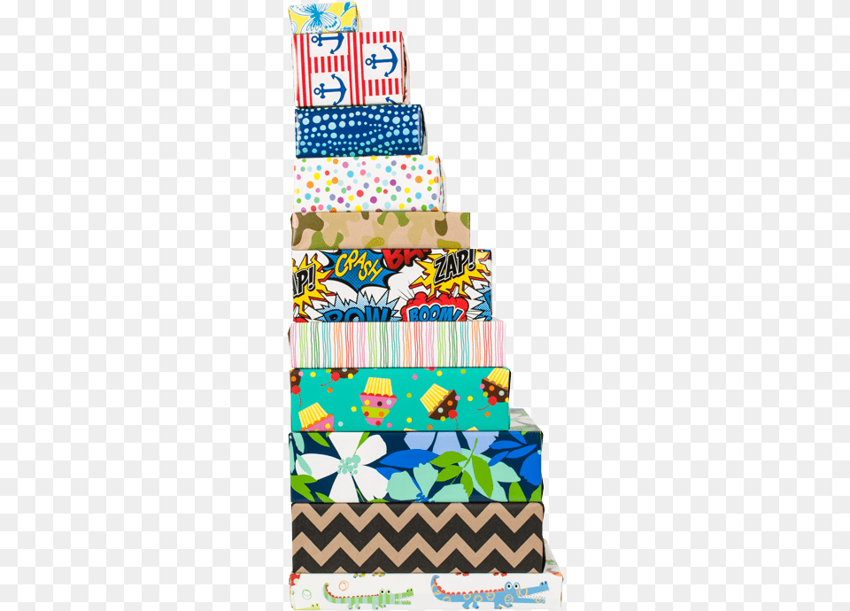 Paper Gift Wrap, Birthday Cake, Cake, Cream, Dessert Free Png Download