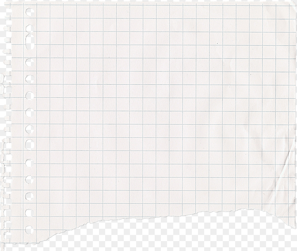 Paper Graph Paper Holes To Write Background Papel Quadriculado Rasgado, Page, Text Free Png