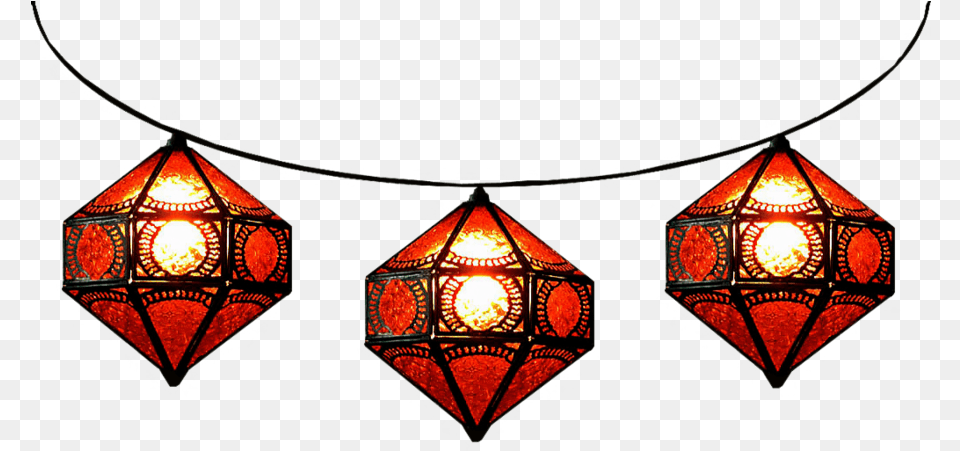 Paper Lantern Clipart Chinese Lights Transparent Moroccan Lamps, Lamp, Lighting, Chandelier Png Image