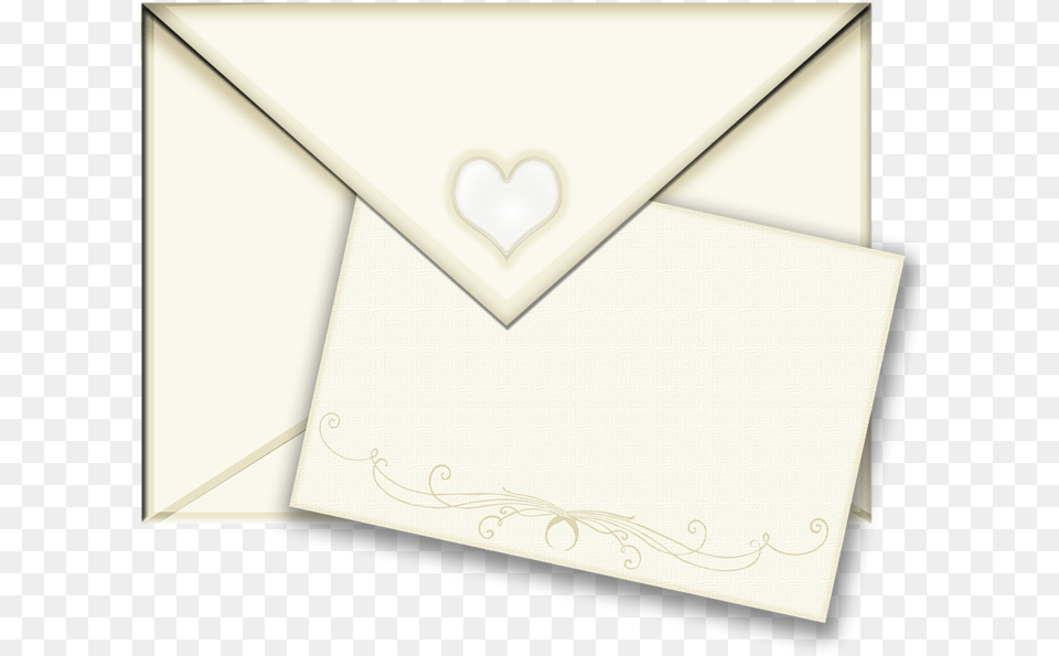 Paper Letter Envelope Com Papel Em Branco, Mail Png