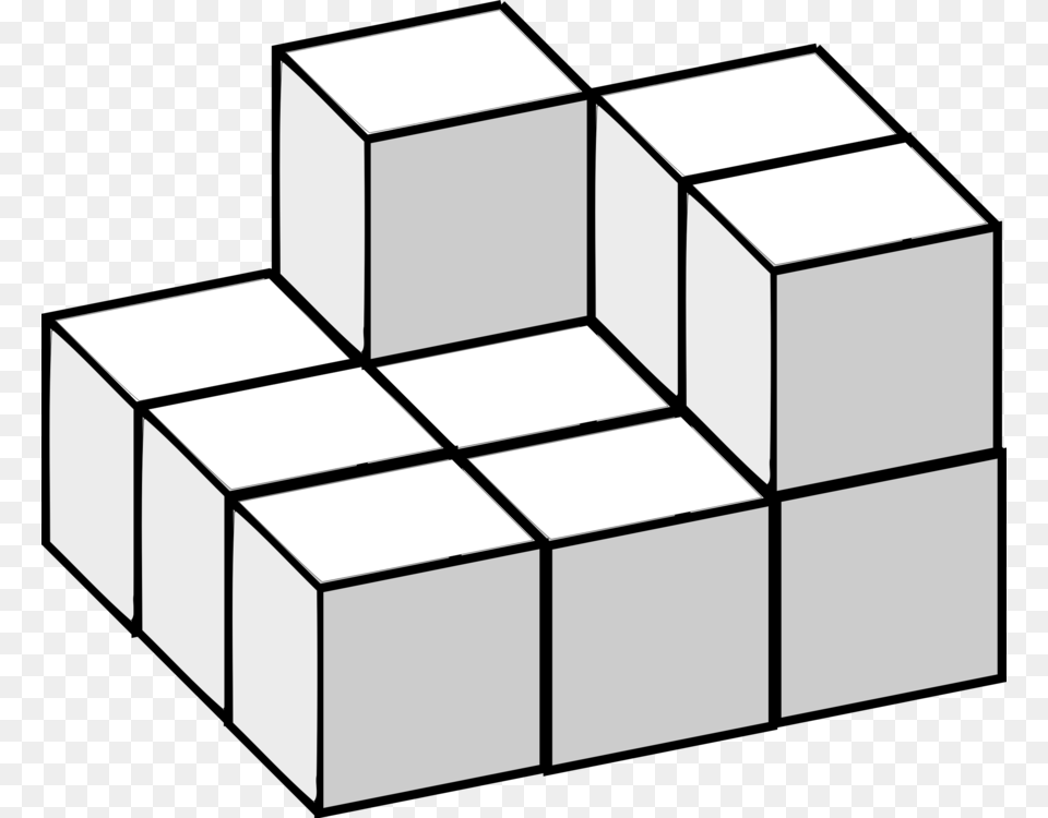 Paper Line Symmetry Cube, Toy, Rubix Cube Png