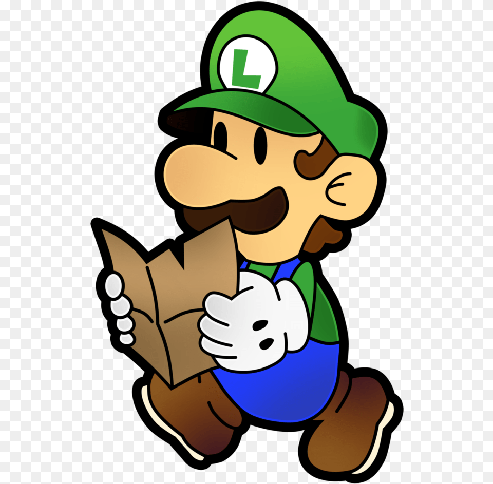 Paper Luigi Jpg Royalty Free Download Super Mario Paper Luigi, Baby, Person, Face, Head Png Image