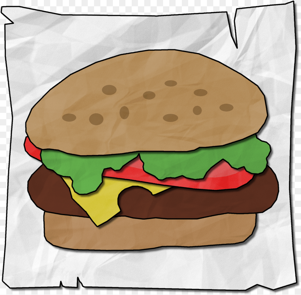Paper Lunch, Burger, Food Png