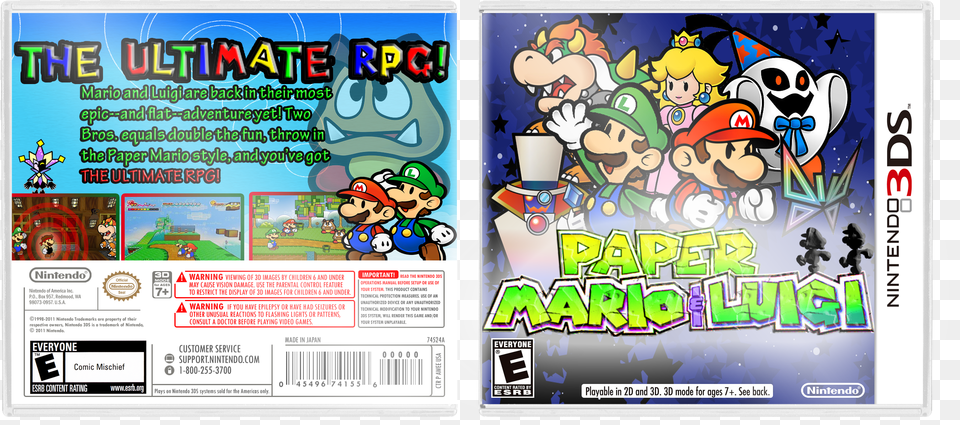 Paper Mario And Luigi Paper Luigi Game, Super Mario, Baby, Person, Face Free Png Download