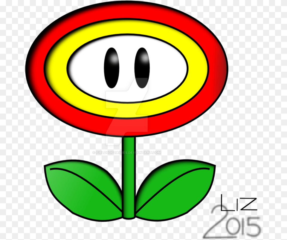 Paper Mario Fire Flower Super Mario Flower, Sign, Symbol, Road Sign Free Png Download